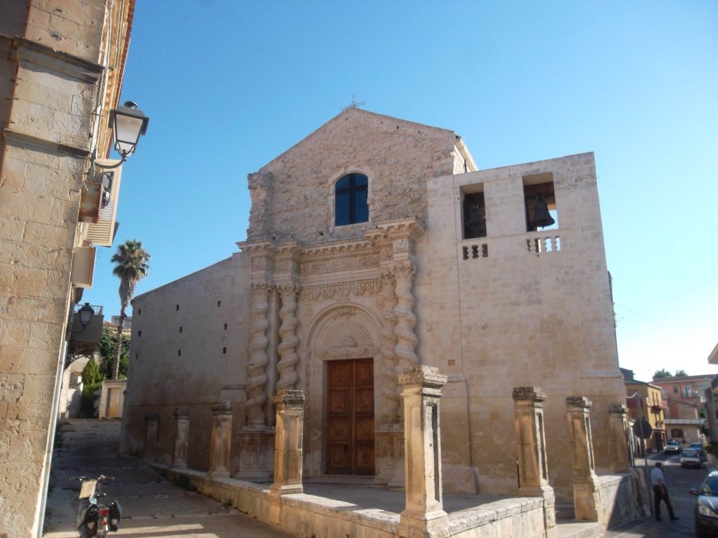 Annunciazione di Antonello - la chiesa dell'Annunziata a Palazzolo