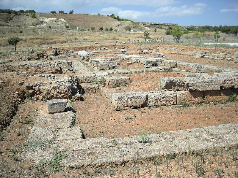 gemellaggio tra palazzolo acreide e sicione - Resti di un tempio dorico a Sicione