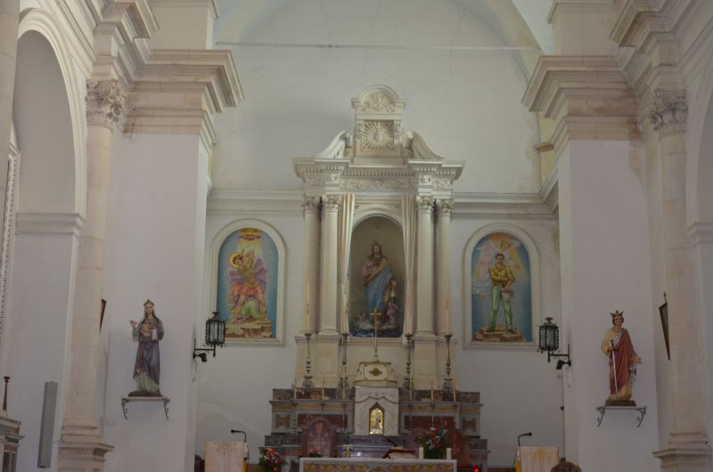 Convento, Chiesa del Sacro Cuore Altare Maggiore, chiesa di San Francesco