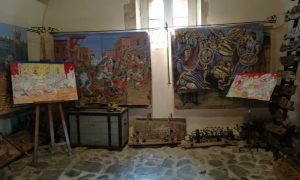 Casa Museo Antonino Uccello con alcune opere esposte