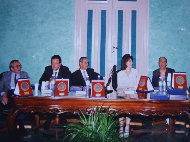 Assegnazione premio Rovella 1997 (foto Santoro Ugo)