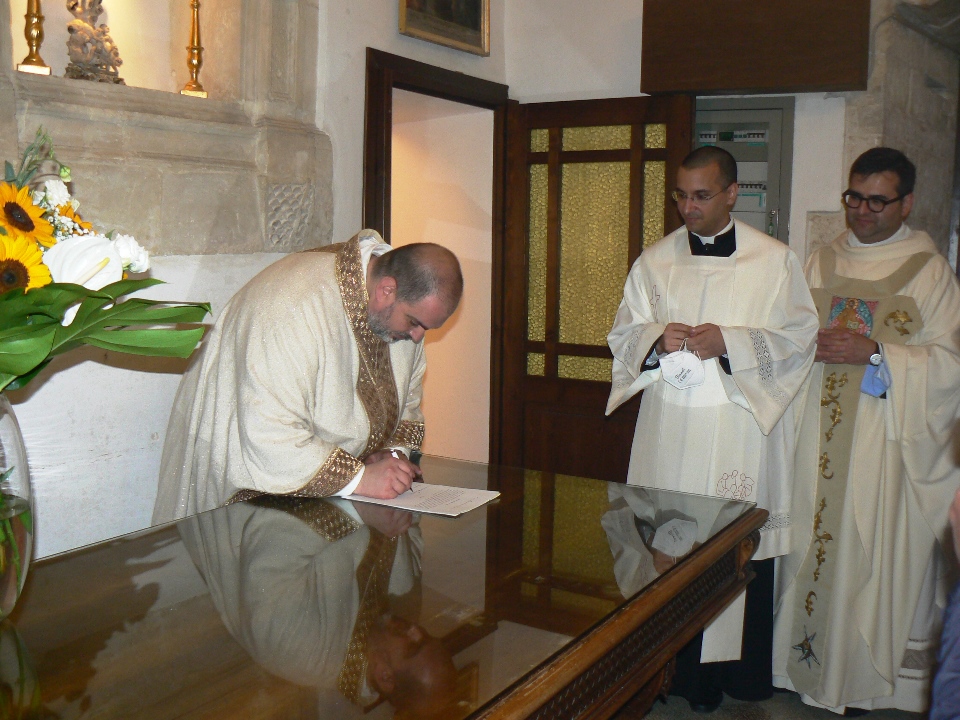 Don Francesco Mangiafico alla guida di San Michele