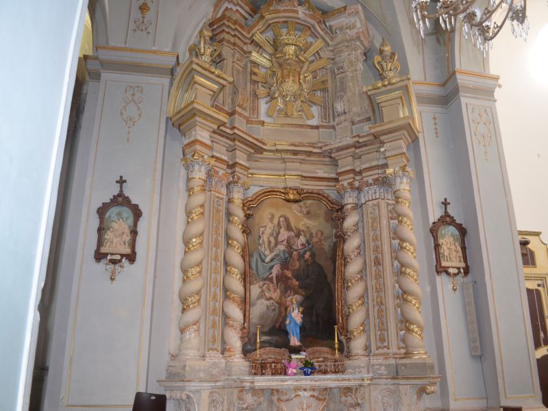 Altare barocco: San Gaetano da Thiene, chiesa san Paolo
