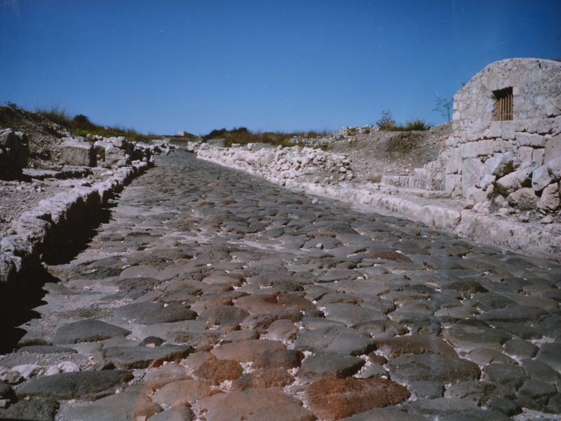 Una casa romana: Strada Romana vicino ai nuovi scavi