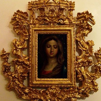 Santa Margherita da Cortona: Vito D'Anna. Immacolata (sec. XVIII) Militello