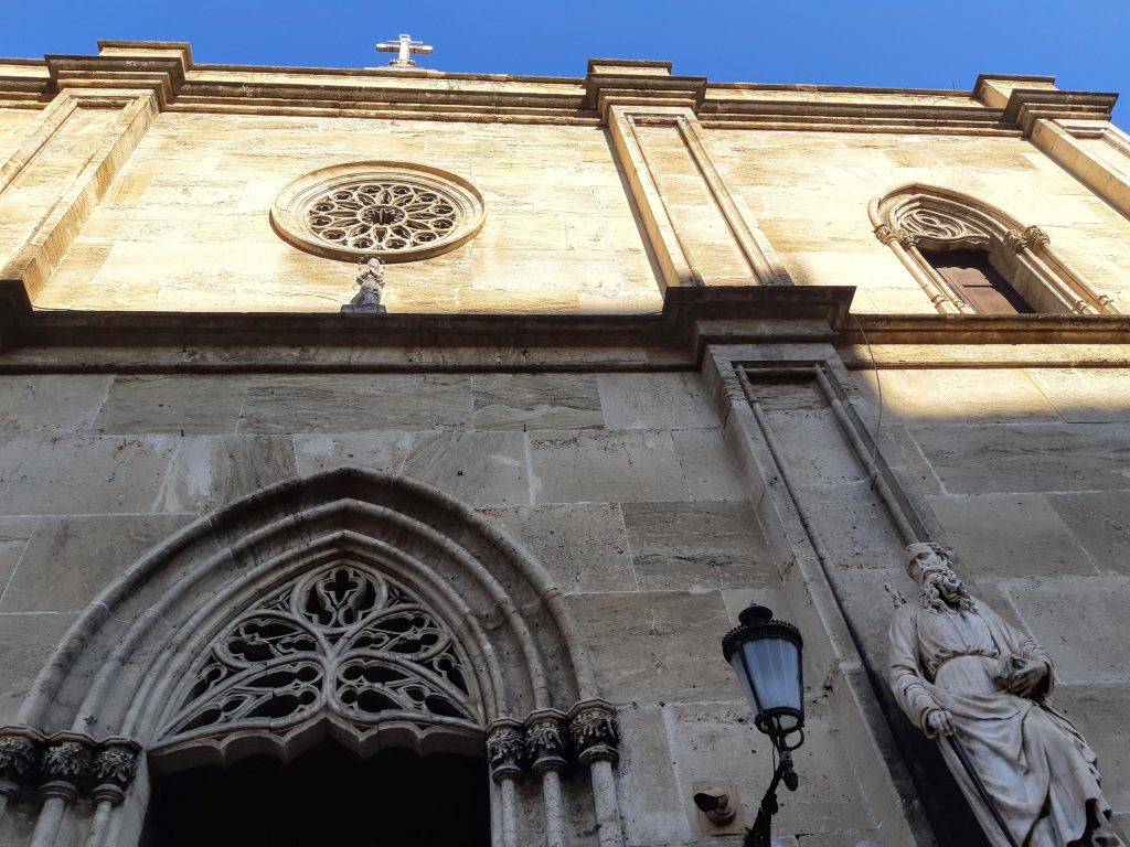 Ecce Homo: la facciata neogotica della chiesa