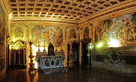 Fiammingo siciliano: panoramica sugli affreschi dentro la cappella del palazzo arcivescovile