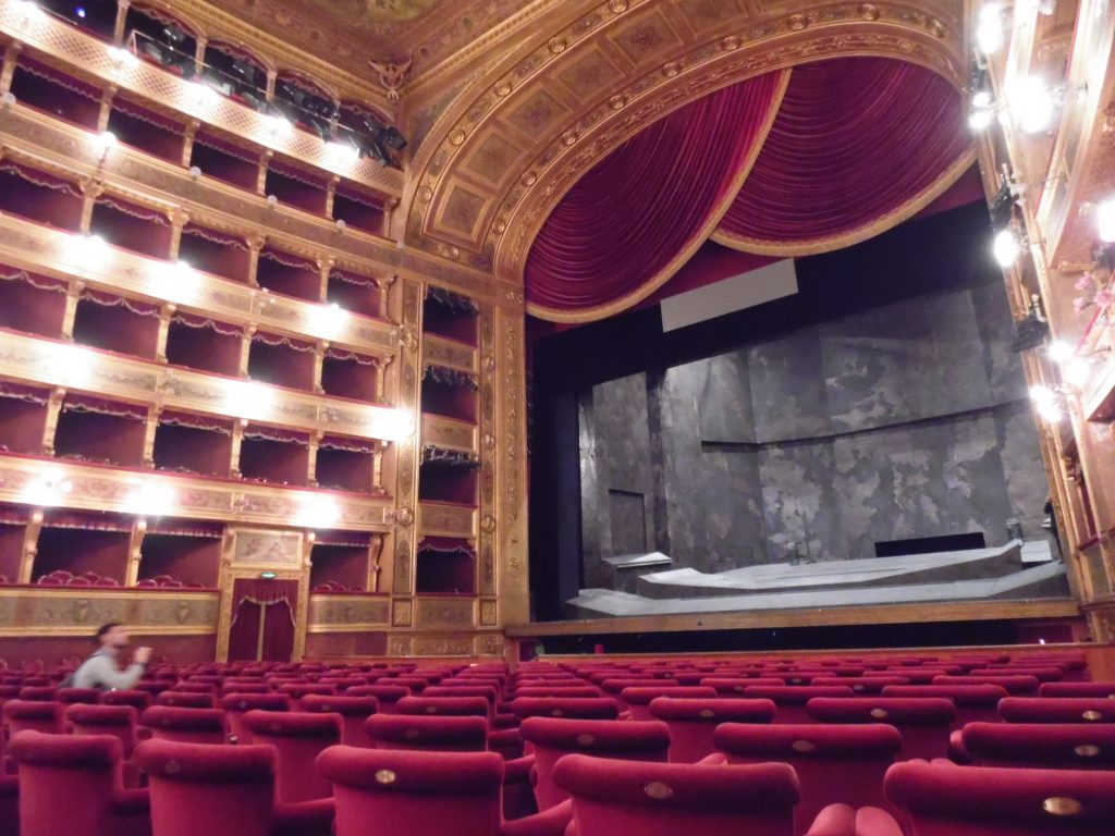 Interior Of Teatro Massimo Palermo