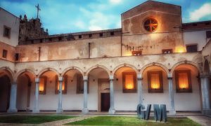 Galleria d'Arte moderna di Palermo: il chiostro
