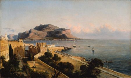 1856 Motepellegrino Palermo Bygeorgelbrown Mfaboston