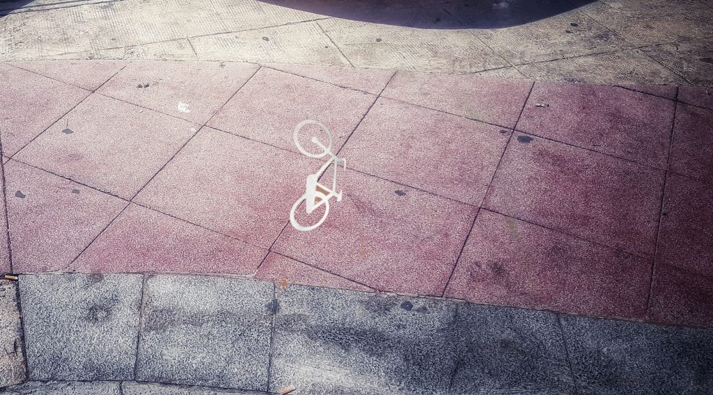 Palermo e le biciclette: segnali sbiaditi