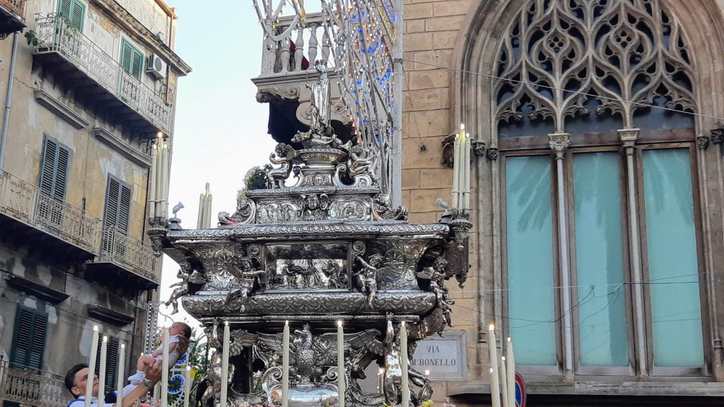 Festino di Santa Rosalia: reliquie in processione nel luglio 2019
