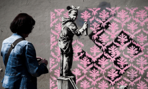 Banksy a Parigi