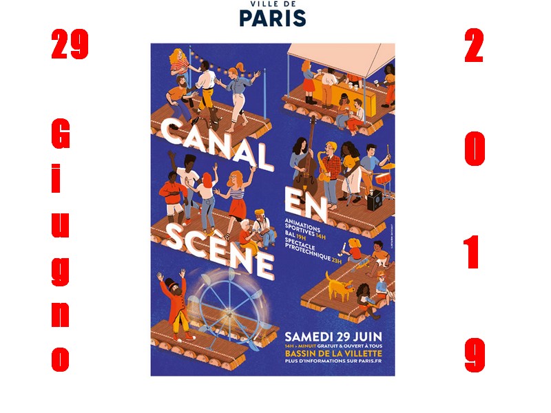 Locandina dell'evento Canal en scène © Paris.fr