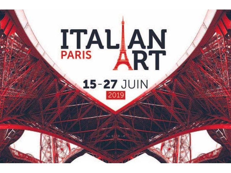 Locandina Italian Art Paris 2019
