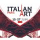 Locandina Italian Art Paris 2019