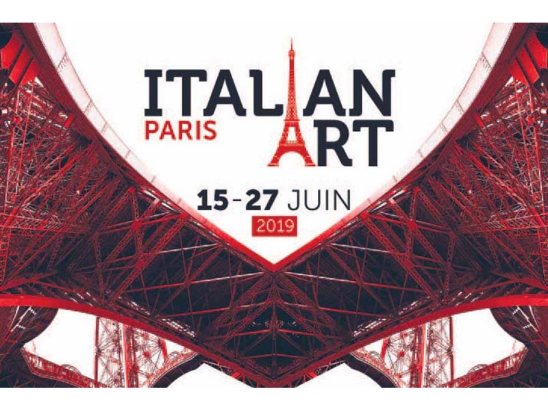 Locandina Italian Art Paris 2019