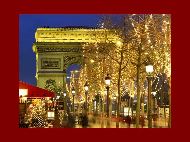 Mercatini di Natale sugli Champs Elysees