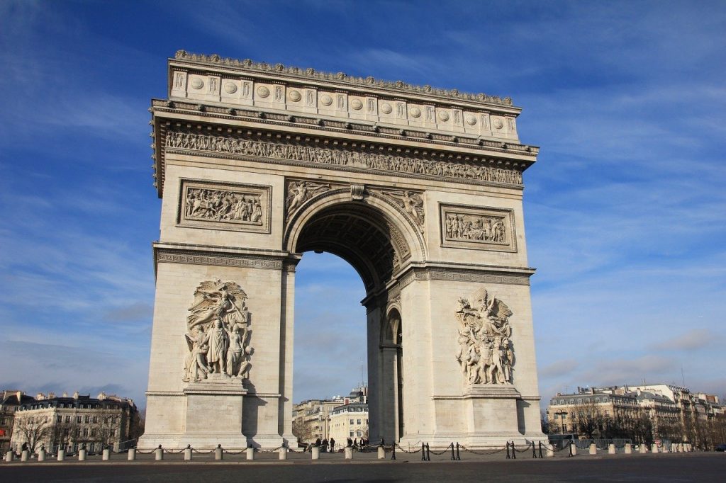 Festa della Vittoria - Immagine dell'Arco di Trionfo a Parigi