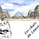 I gatti del Louvre - Due Gatti E Il Louvre