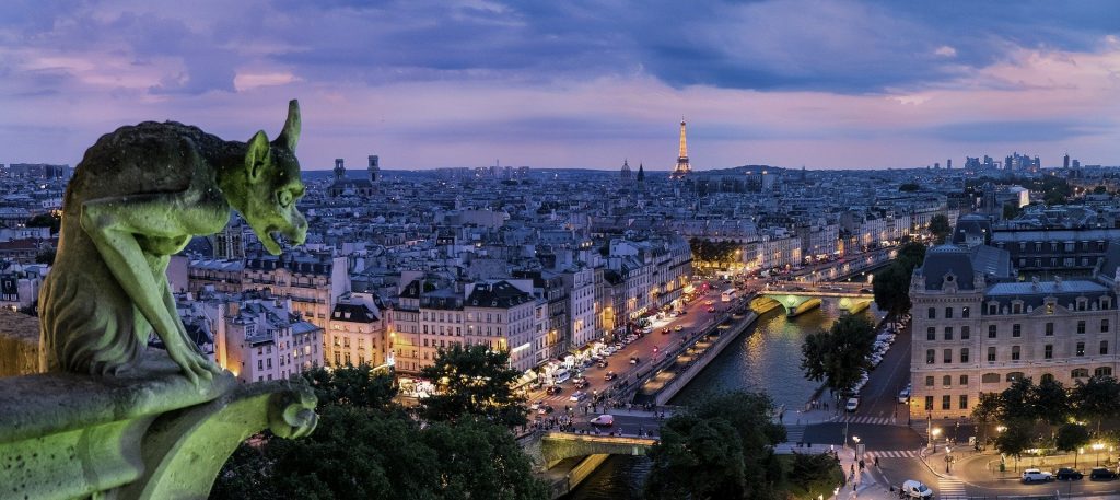 Santa Genoveffa Panorama Di Parigi
