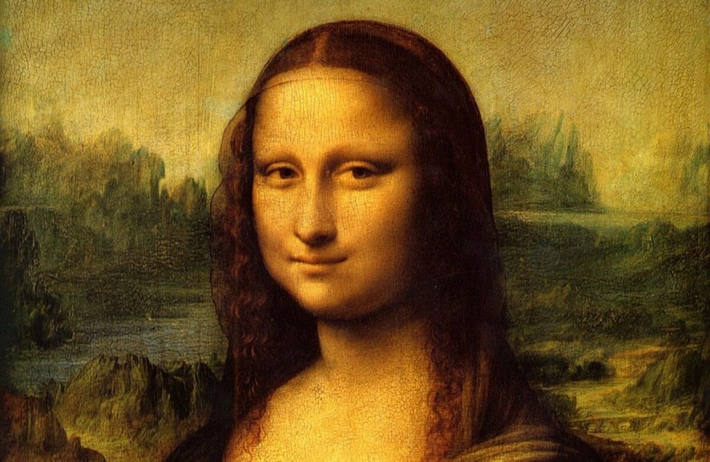 Il furto della Gioconda - Monna Lisa particolare