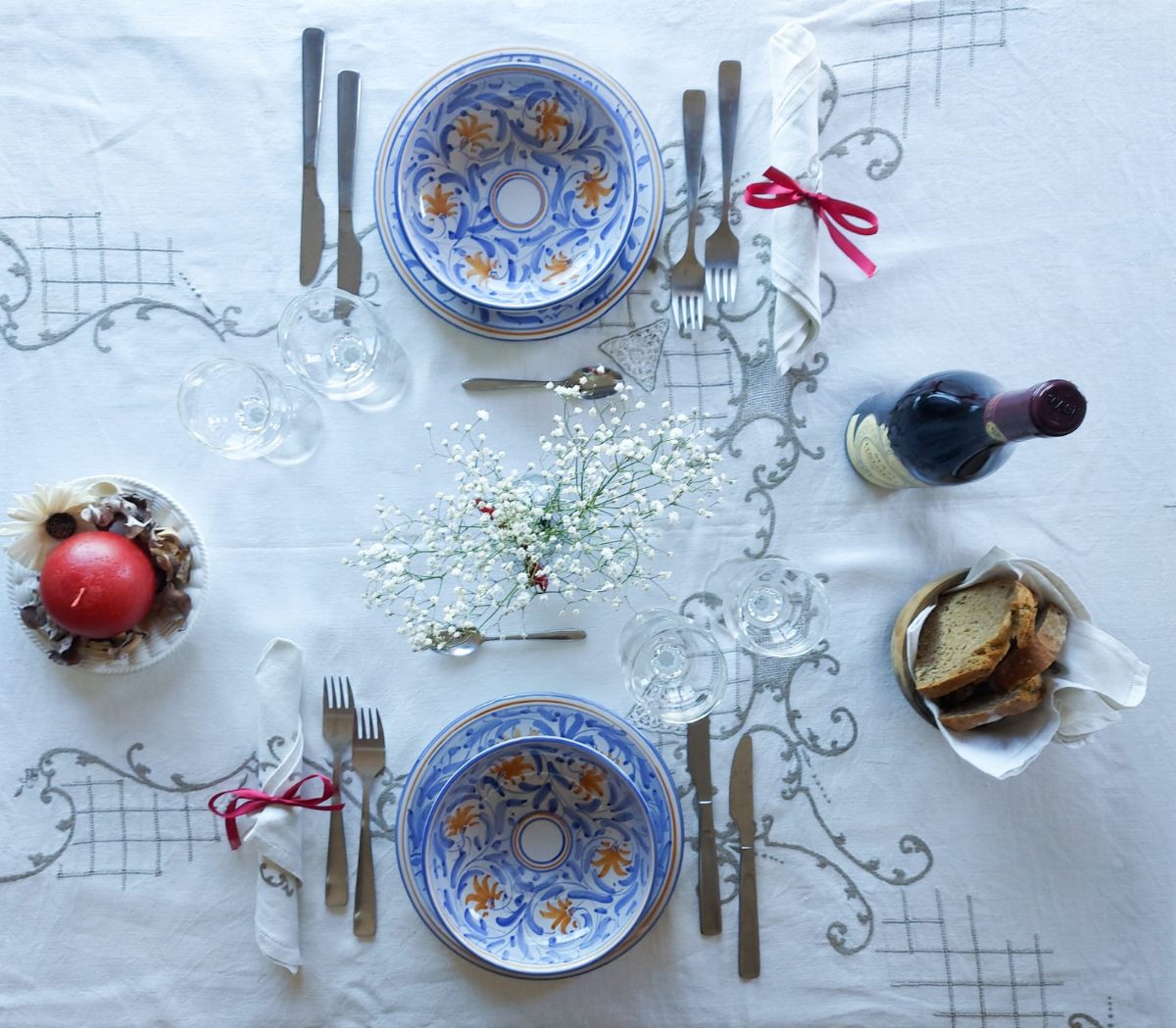 Scola la pasta: San Valentino e Centrotavola Romantico