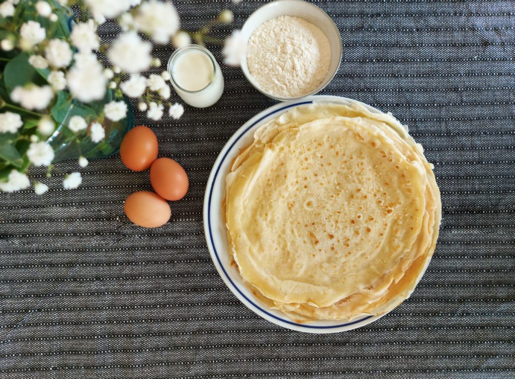 Crêpes perfette - Crepes ingredienti