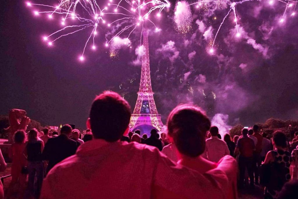 Cosa fare a Parigi a Luglio- fuochi Pirotecnici