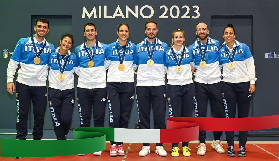 Doppio oro - Scherma a squadre