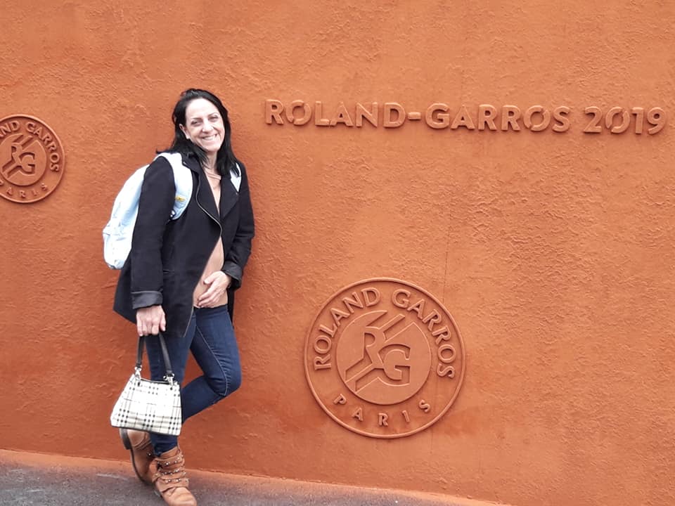 Tania Cianfarani - Roland Garros in foto