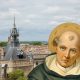 San Tommaso tra Italia e Francia- Il Santo A Tolosa con sfondo