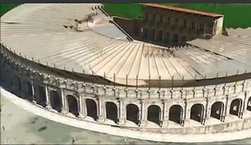 Lutetia parisiorum romana- Anfiteatro Di Parigi ricostruito