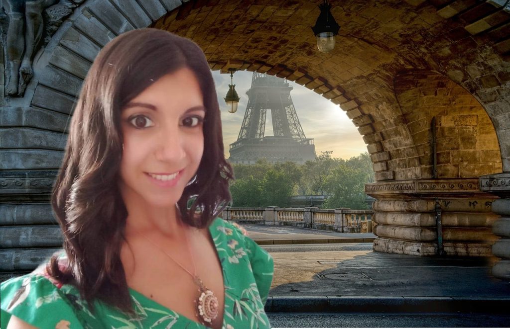 Chiara ricercatrice italiana a Parigi - Chiara in foto