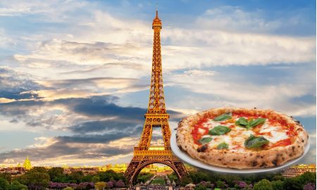 Dove mangiare la pizza a PArigi - Torre Eiffel in foto
