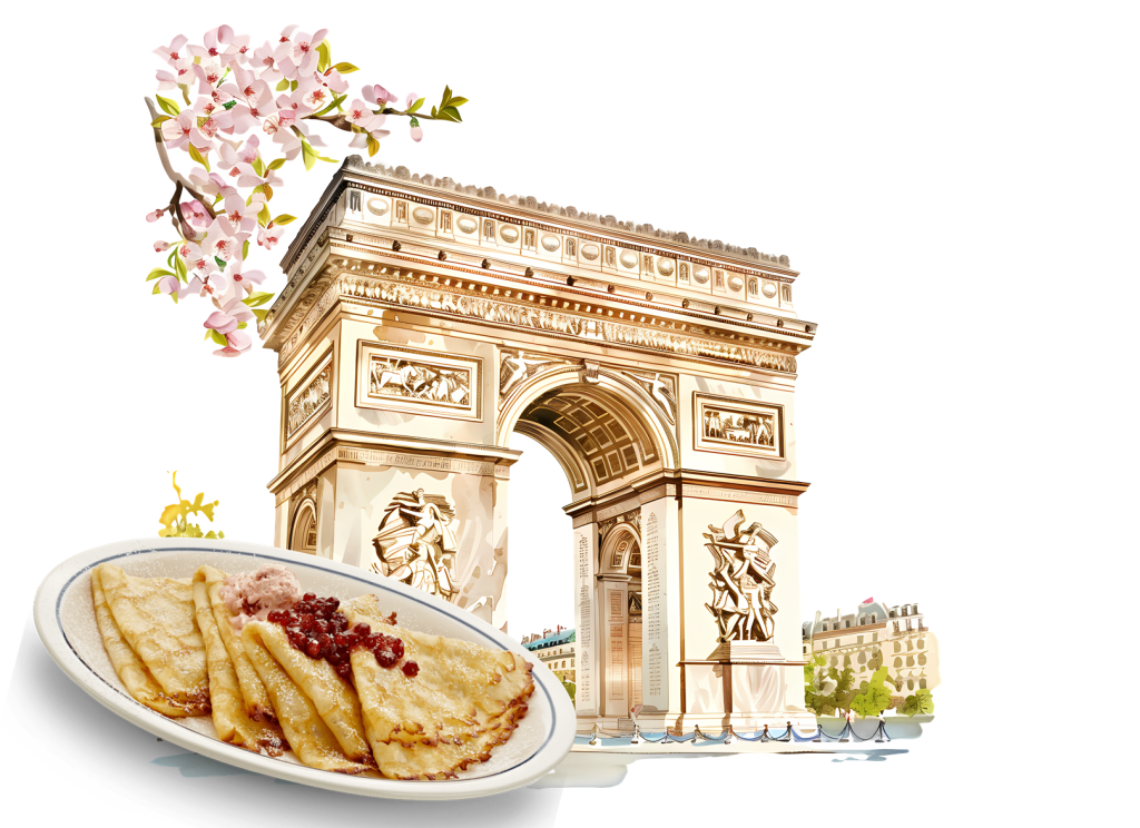 Le crepes migliori di Parigi - Arco Di Trionfo in foto