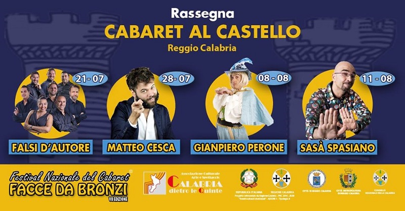 Facce Da Bronzi - il programma di Cabaret Al Castello