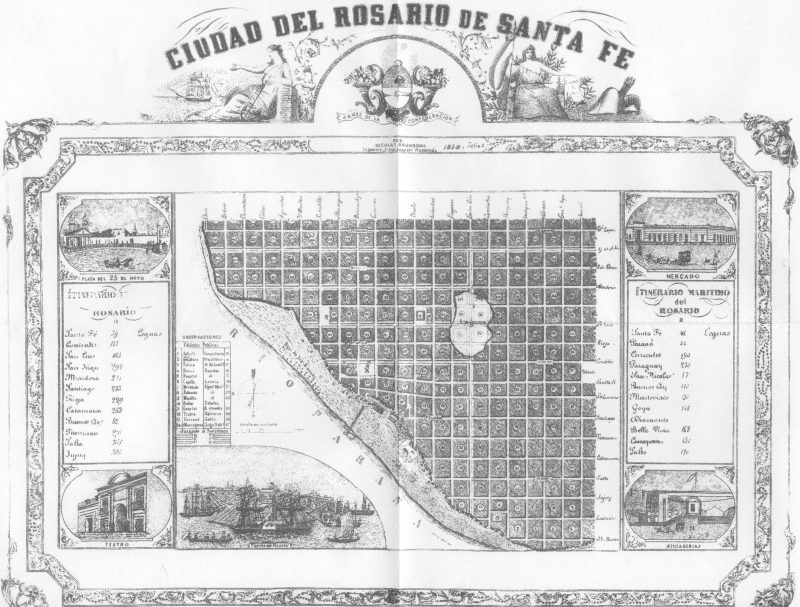 Ciudad Del Rosario De Santa Fe (1858)