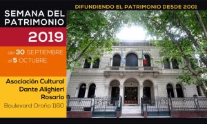 Semana Del Patrimonio 2019 - flyer difusion
