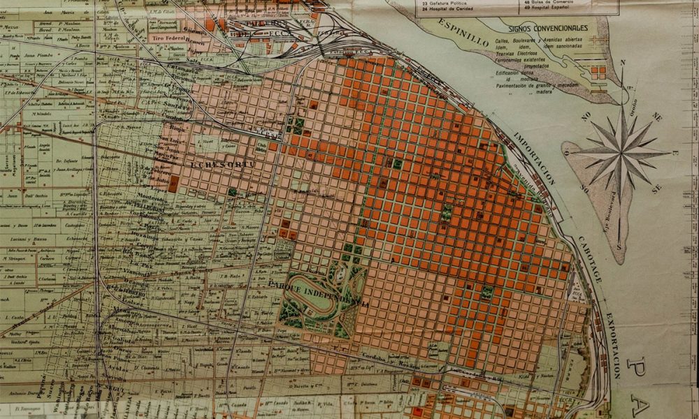 Italianos en Rosario - Mapa De Rosario Antiguo
