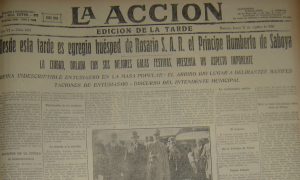 El último rey de Italia estuvo en Rosario - La Accion 11 08 1924 Visita De Umberto Di Savoia A Rosario