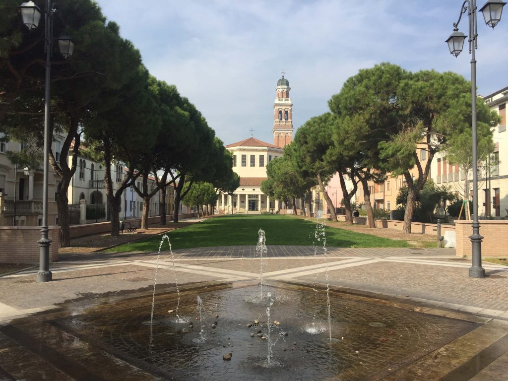 Il piazzale di Piazza xx settembre