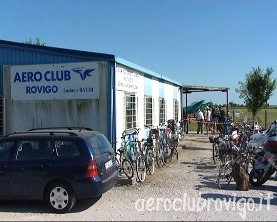 La club house dell'Aero club luciano baldi