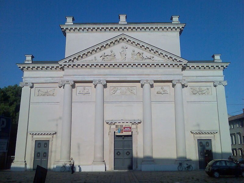 La chiesa di San Francesco, importante durante la dominazione estense