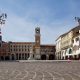 La piazza Maggiore aveva già una sua conformazione durante la dominazione Estense