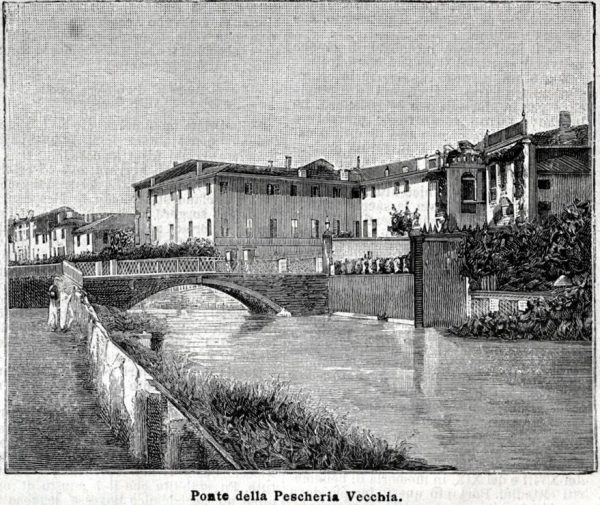 Uno dei ponti sull'adigetto utili anche durante la Dominazione veneziana
