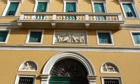 Palazzo Camerini, ristrutturato nella Seconda parte della dominazione austriaca