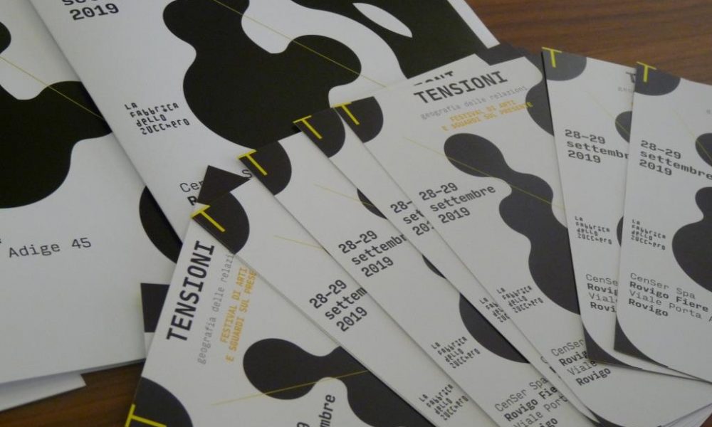 La locandina del Festival tensioni