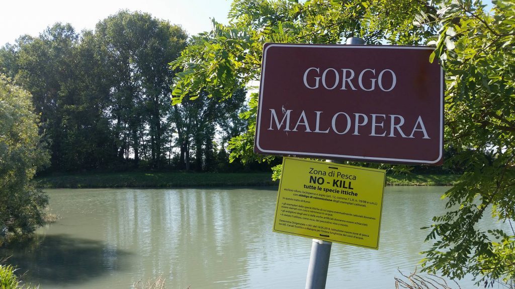 Il Gorgo Malopera all'interno del percorso del Parco vallalta