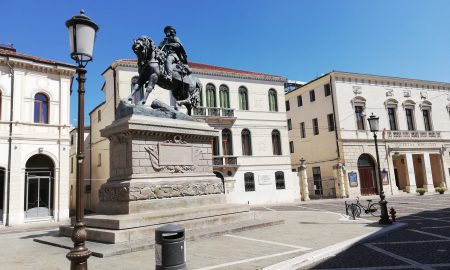 La statua di Garibaldi